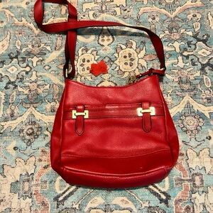 Giani Bernini Vibrant Red Shoulder Bag